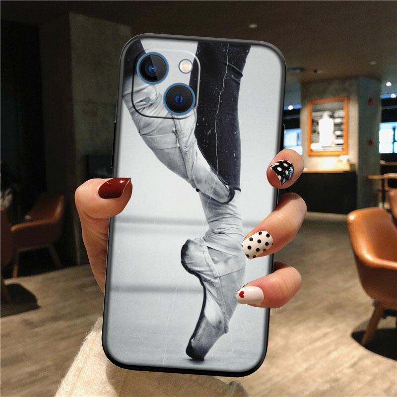 IK11 Scarpe da Punta da Balletto Ballerina Nuova Custodia per Telefono Guscio di Lusso per iPhone SE X XS XR 16E 17 11 Pro Max 8 7 6 6s Plus Air