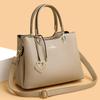 Kangaroo 2025 Women's Versatile Soft Leather Shoulder Handbag