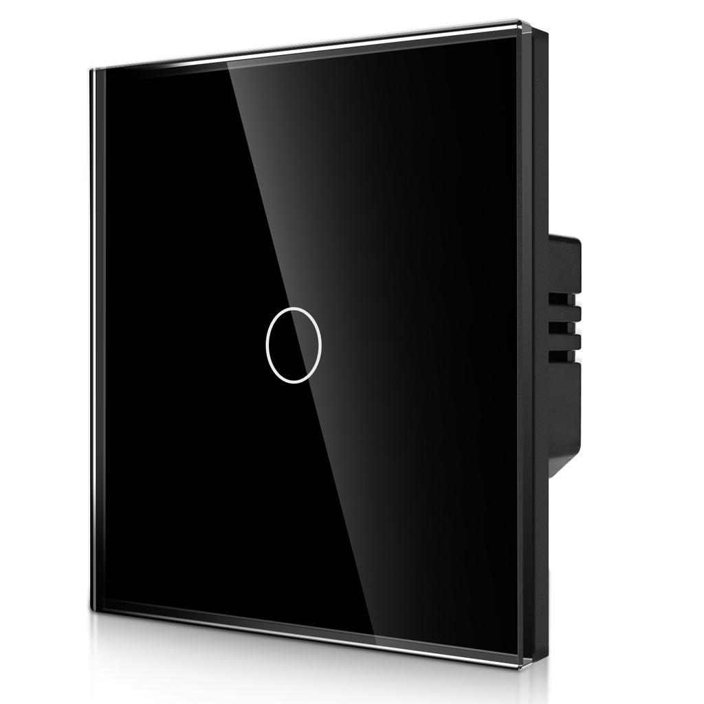 Bingolec 4-fach 700W LED Dimmer Schalter Smart Life Kompatibel 10A Wasserdicht Touch Panel Gehärtetes Glas EU Wand für Zuhause