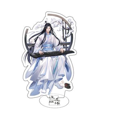 Anime Mo Dao Zu Shi akrylová figurka stojánku Velmistr démonického Wei Wuxian Desktop Stojací talíř Dekorace Model hračky Dárky