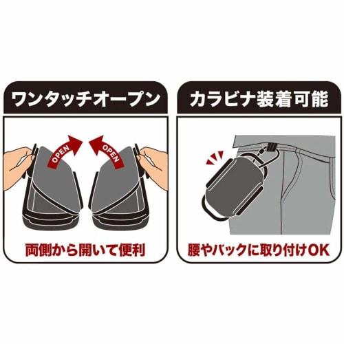 Ring Star Easy Case EC-2100W with 4 Dividers and Carabiner