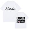 Unisex Fashion Rock Band Extremoduro Print Short Sleeve T Shirt Men Women Graphic Vintage TShirt Y2k Hip Hop Tees Tops Clothes