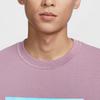Nike SB Fleece Skateboard Crewneck Loose Long Sleeve Sweatshirt Unisex Sweatshirt Gray Purple Red HQ3038-523