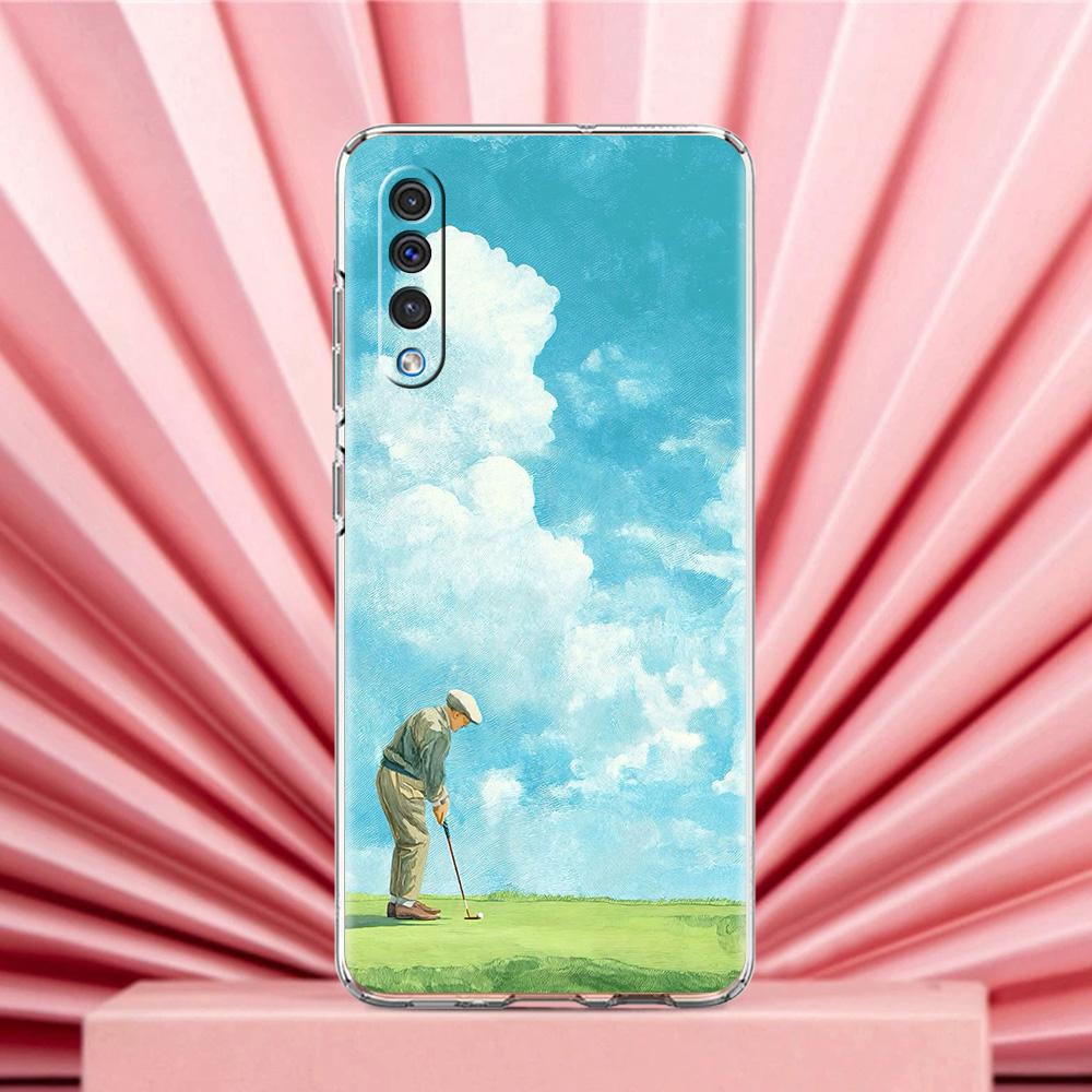 Phone Case For Samsung A56 A36 A26 A24 A16 A14 A12 A32 A50 A70 A20E A22 A40 A34 A54 A42 A52 5G A04s A06 Cover Modern Golf