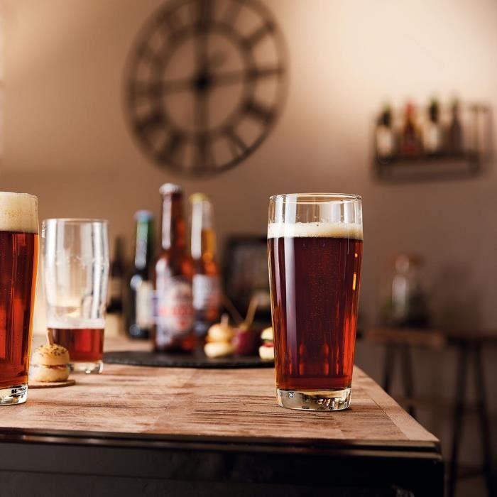 Verre à bière - Arcoroc - Willi Becher - 33cl - 12 pièces - Transparent