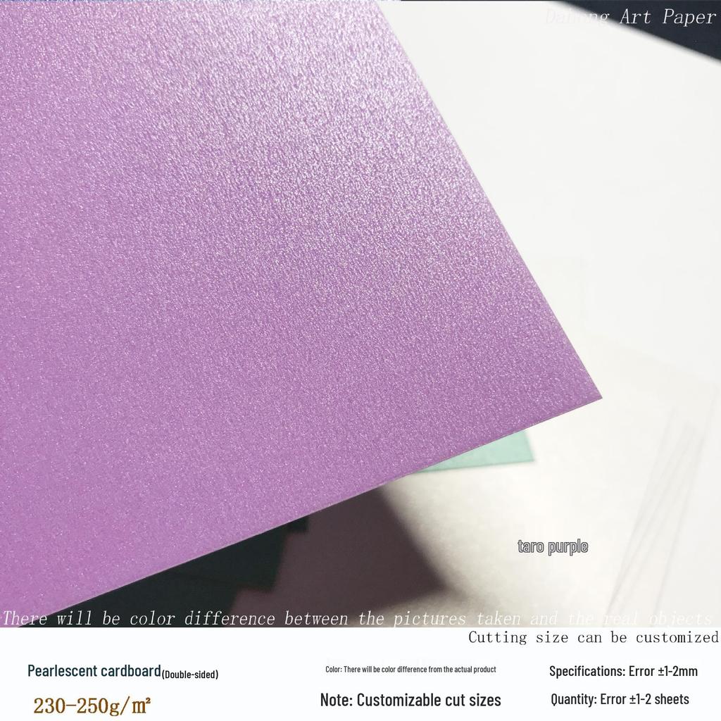 A6 Double-sided Pearl Cardstock - 250g, Blank Postcard for Handwritten Greetings, Flower Bouquet Design