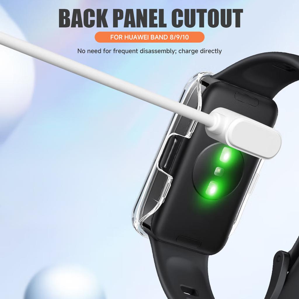 Case+Screen Protector For Huawei Watch 10/9/8 Anti-Drop/Scratch Bumper Shell For Huawei Band 9/8/10 Smartwatch Protective Cover