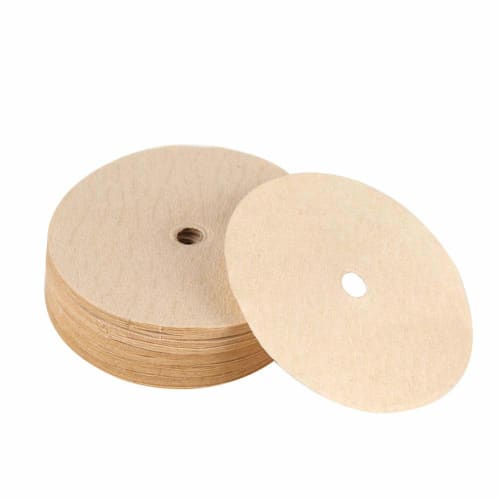 

Pack of 100 Unbleached Natural Paper Coffee Filters for Vietnam Drippers, Round, High Filtering Power, Suitable for Home, Office, Coffee Shops, and Ou