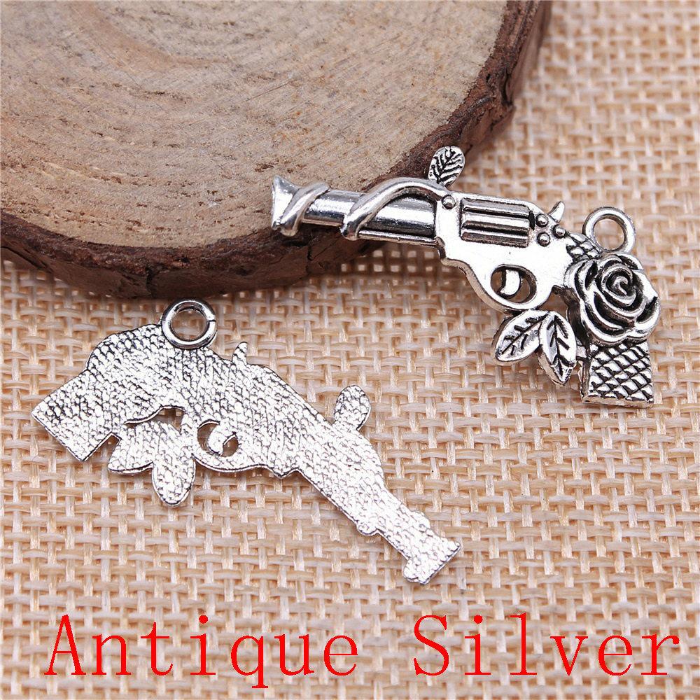 Bow Arrow Shaped Charms Pendant For Bracelet Necklace Jewelry Making Craft Findings