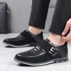 Leather Casual Shoes for Men Fashion Men Loafers Office Comfortable Slip On Men Shoes Business Big Size Working Footwear Tênis