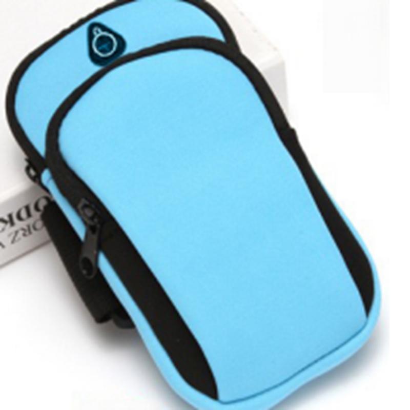 Waterproof Gym Phone Armband, Dual Zipper Pouch for Running, Hiking & Outdoor Sports