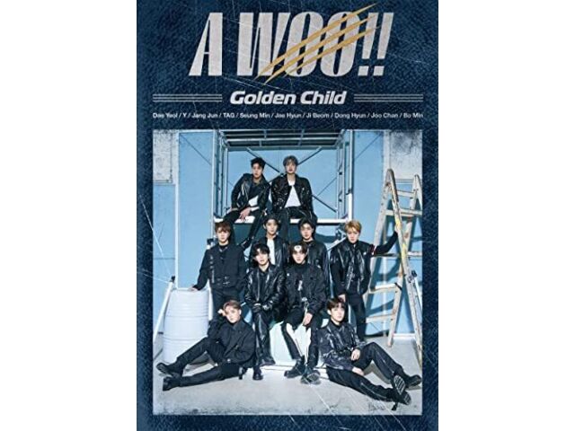 

CD+DVD A WOO!! First Press Limited Edition w/ Booklet Golden Child UPCH-89464