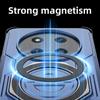 KEYSION Shockproof Magnetic Case for HONOR X9c 5G X9c Smart Upright Live Metal Ring Stand Phone Cover for Honor Magic 7 Lite 5G