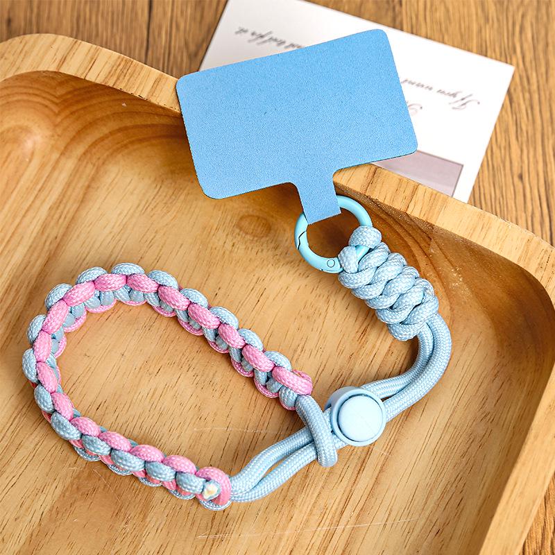 Adjustable Hand-Woven Anti-Theft and Anti-Fall Mobile Phone Lanyard Case