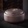 Purple Clay Tea Caddy Ceramic Large Airtight Pot Universal Half Catty Black Tea Green Tea Pu'er Tea Pot Household Storage Tank