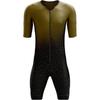 Herren Cycling Skin Suit Rennrad Zeitfahren Leistung Sommer Schnelltrocknend Kompressionspassform