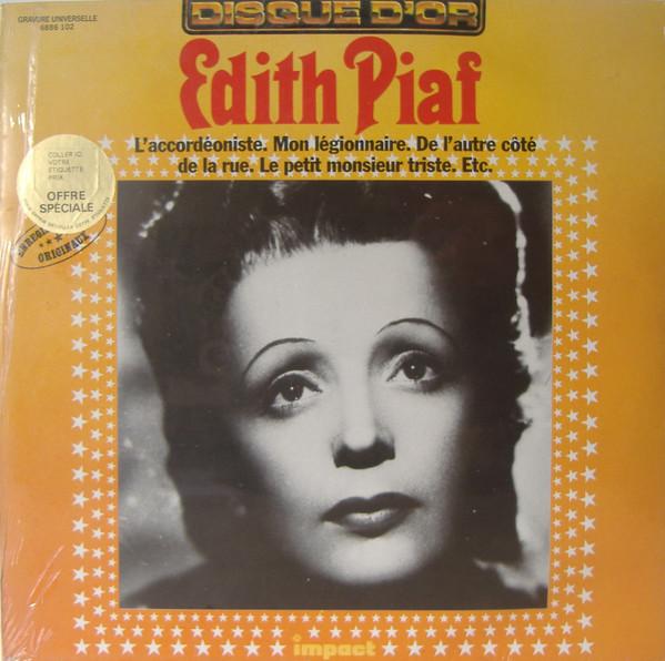 

Платівка EDITH PIAF - Едіт Піаф 6886102 Impact France Поп Вживана