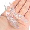 20Pcs Clear Dual-Hole Window Shade Cord Winder Roller Blind Retainer Transparent Pull Cord Organizer Baby Safety Ropes Cleat