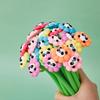 Panda Flower Cartoon Roly-Poly Black Ink Pen - Cute High-Quality Student Stationery
