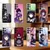 Dress Up D-Darling Shizuku Kuroe Phone Case For Samsung S25,24,23,22,30,21,10,9,Ultra,Plus,Lite Soft Black Case