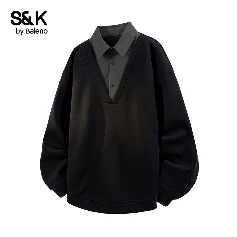 Baleno S&K Men s Faux Layered Hoodie 3XL