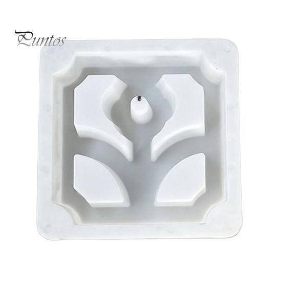 Decorative Garden Flagstone Maker Plastic Stepping Stones Mold, Reusable Concrete Mold for Walkway Path Maker, Durable DIY Casting Outdoor Cement