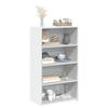 VidaXL Highboard White 70x41x124 Cm Engineered Wood, Buffet, Cupboard, Sideboard, Cabinet, Storage Cabinet, 846404