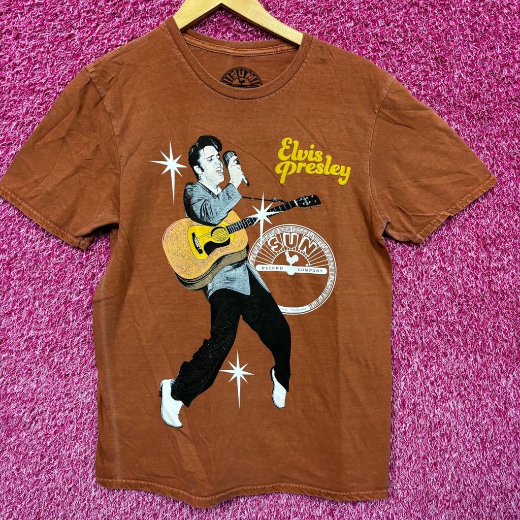 Elvis Presley Der König des Rock n Roll Sun Record Company Rock T-Shirt S