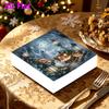 20pcs Disposable Napkins with Halloween Pattern Print for Wedding,Parties,and Daily Use for Thanksgiving Fall Christmas Table Decoration