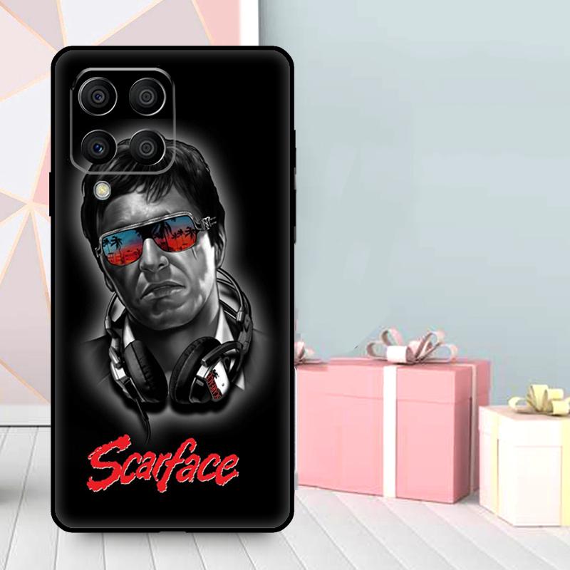 Scarface Tony Montana Film Case For Samsung Galaxy M56 M52 M32 M53 M16 M11 M21 M31 M35 M12 M13 M14 M15 M36 M55 M34 M54