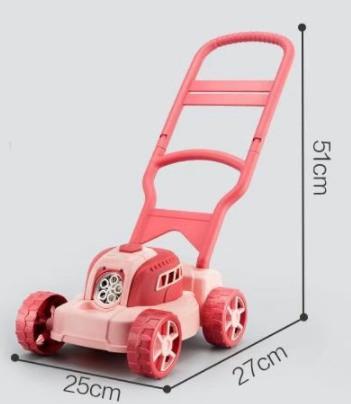Deluxe Hand Pushed Bubble Machine Mini Cart No Leakage Children'S Fully Automatic Bubble Blowing Toys