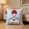 Anime KKurokos BBasketballS Pillow Case Pattern Printed Pillowcase For Living Room Sofa Cushion Cover