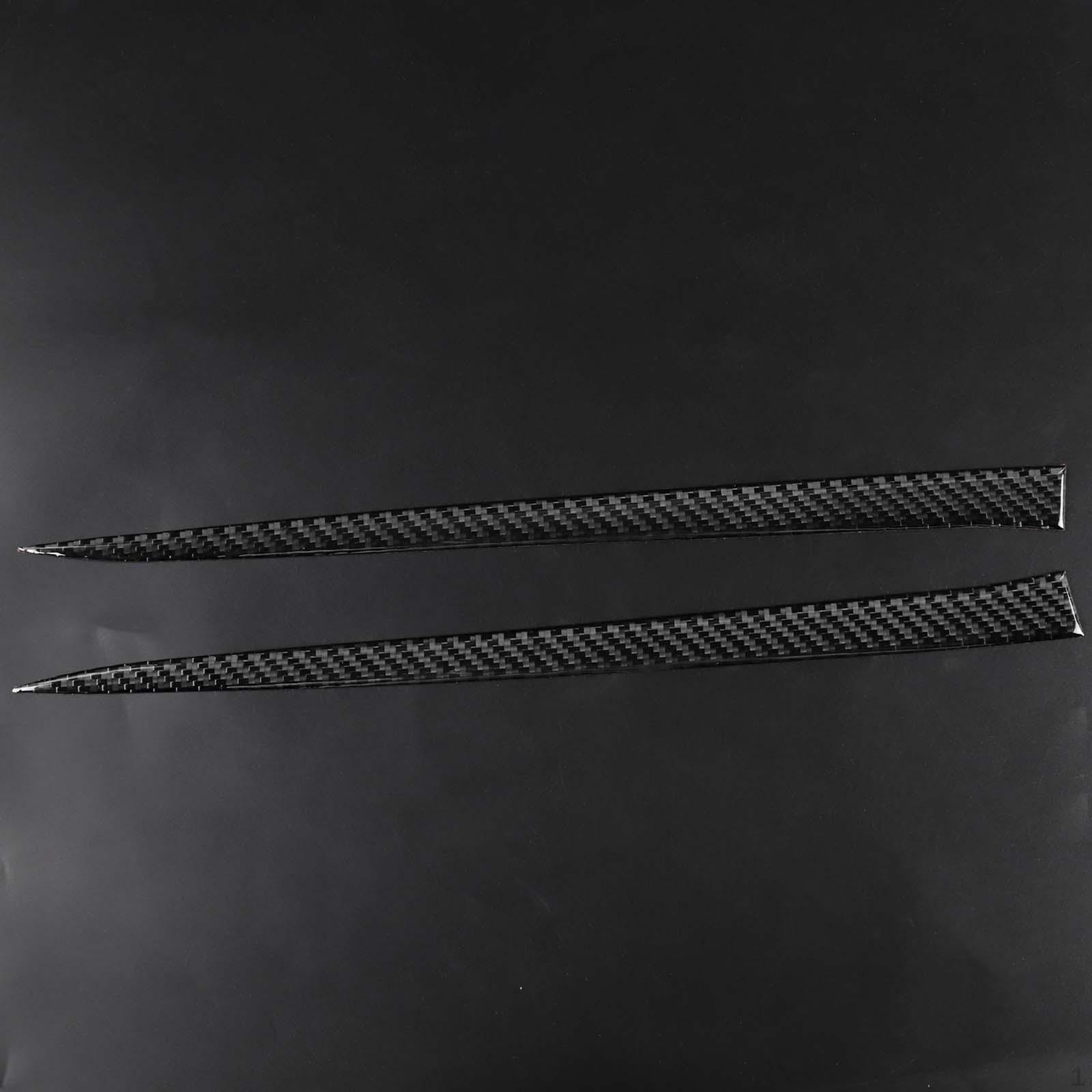 

2x Car Front Bumpers Decorate Strips Decorative Trim for A90 Easy to Install