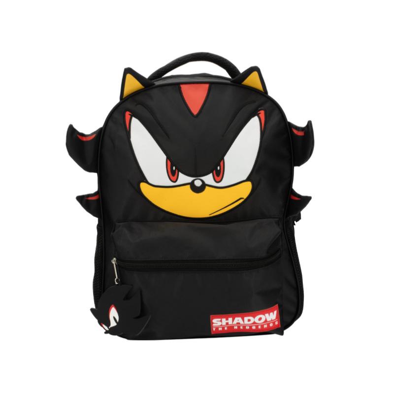 Sonic Cartoon Backpack for Elementary & Middle School Students – Unisex Hedgehog Design Mother-Child Bag