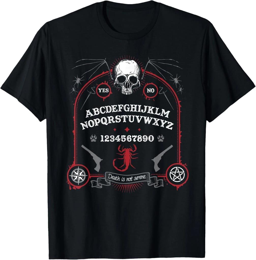 Halloween Death Is Not Serene Penny Dreadful Ouija Board T- Shirt
