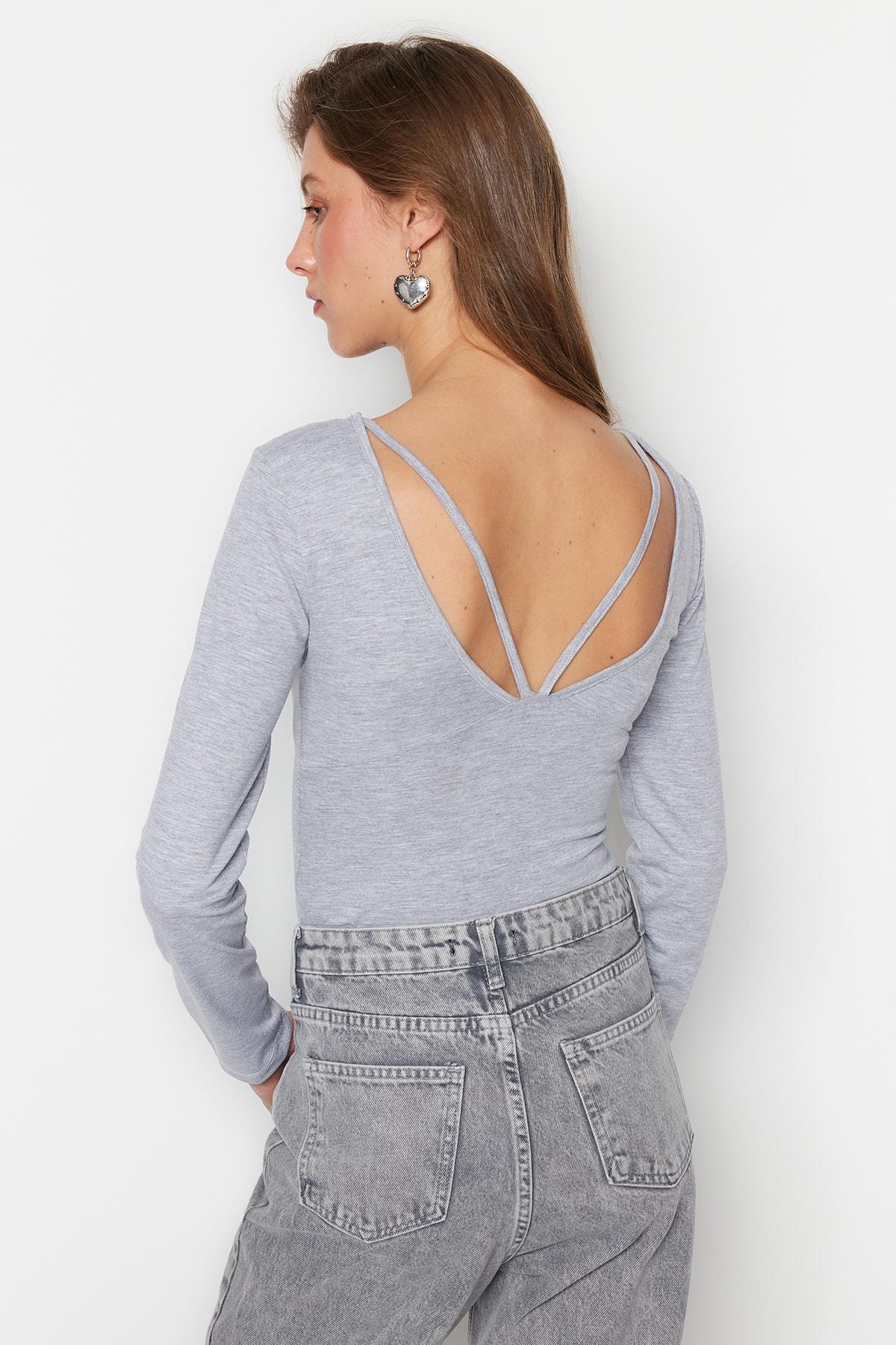 

Боди - Серый - Slim fit