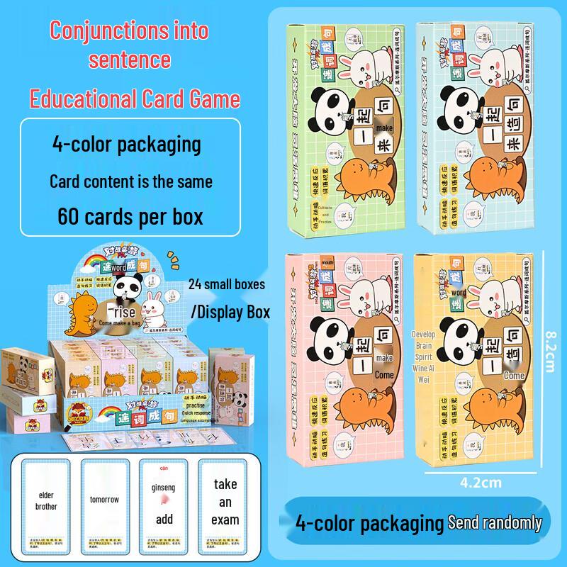 Brangdy Educational Sentence Building Card Game