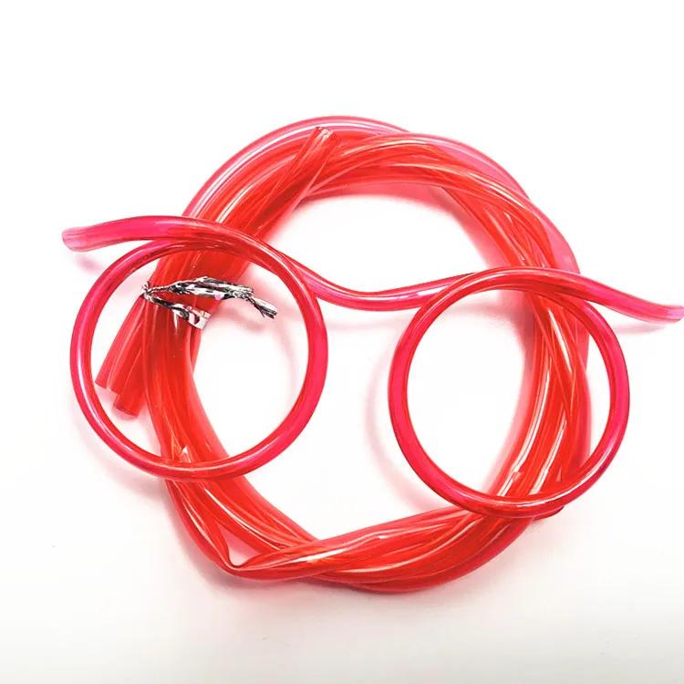 Straw Glasses Funny Soft PVC Glasses Flexible Drinking Straws Home Party Supplies Bar Supplies Creativity Child Gift
