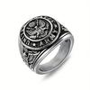Vintage Eagle Design Men's Ring Stylish Cool Band