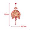 Chinese Year Hanging Decoration Charm Tassel Blessing, Traditional Fu Character for Door