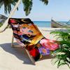 Sailor Moon2 Print Beach Towel, Large Soft Quick Dry Towel for Beach Camping Swimming