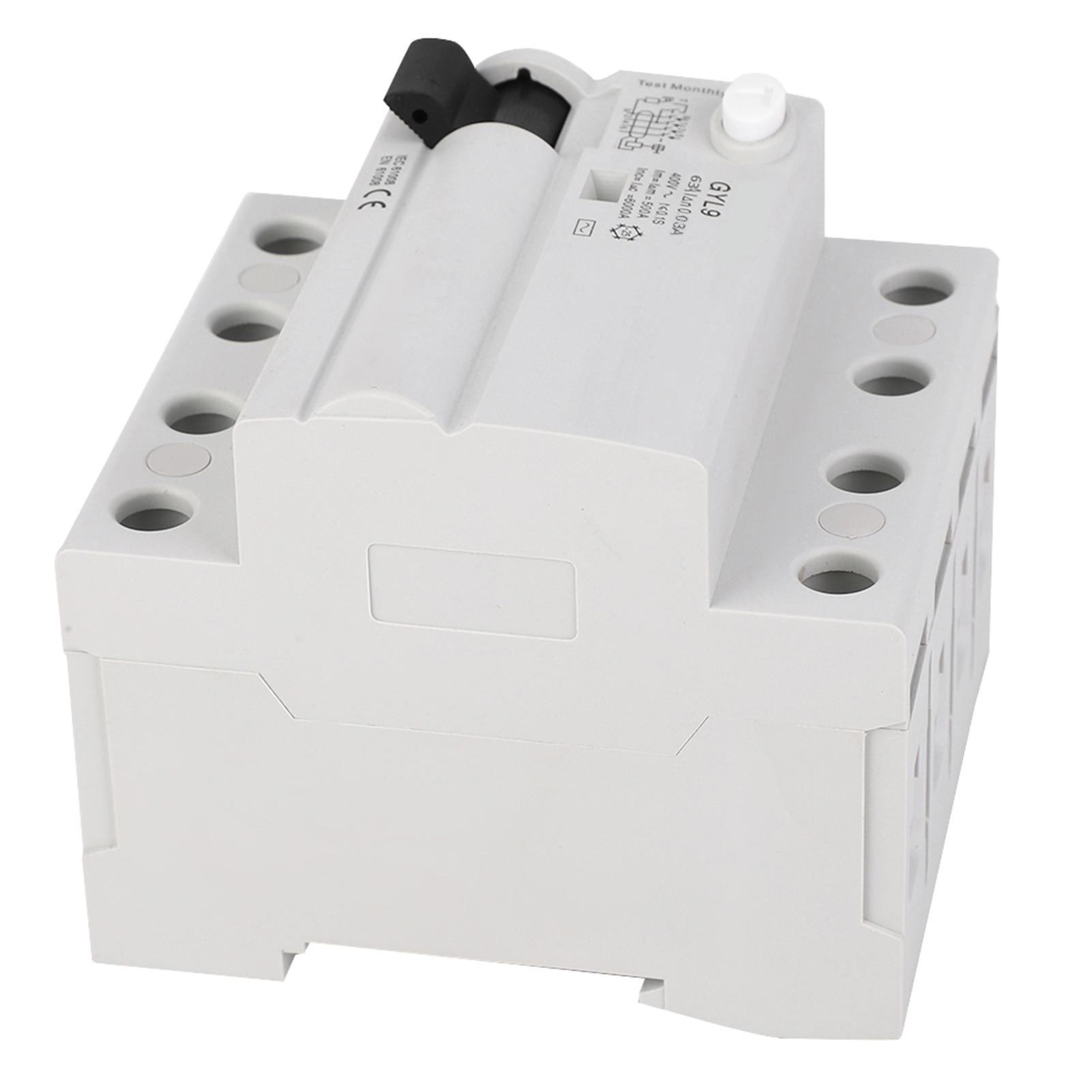 

GYL9 4P 400VAC ПЗВ Автоматичний вимикач залишкового струму Захист від електричного витоку (63A)