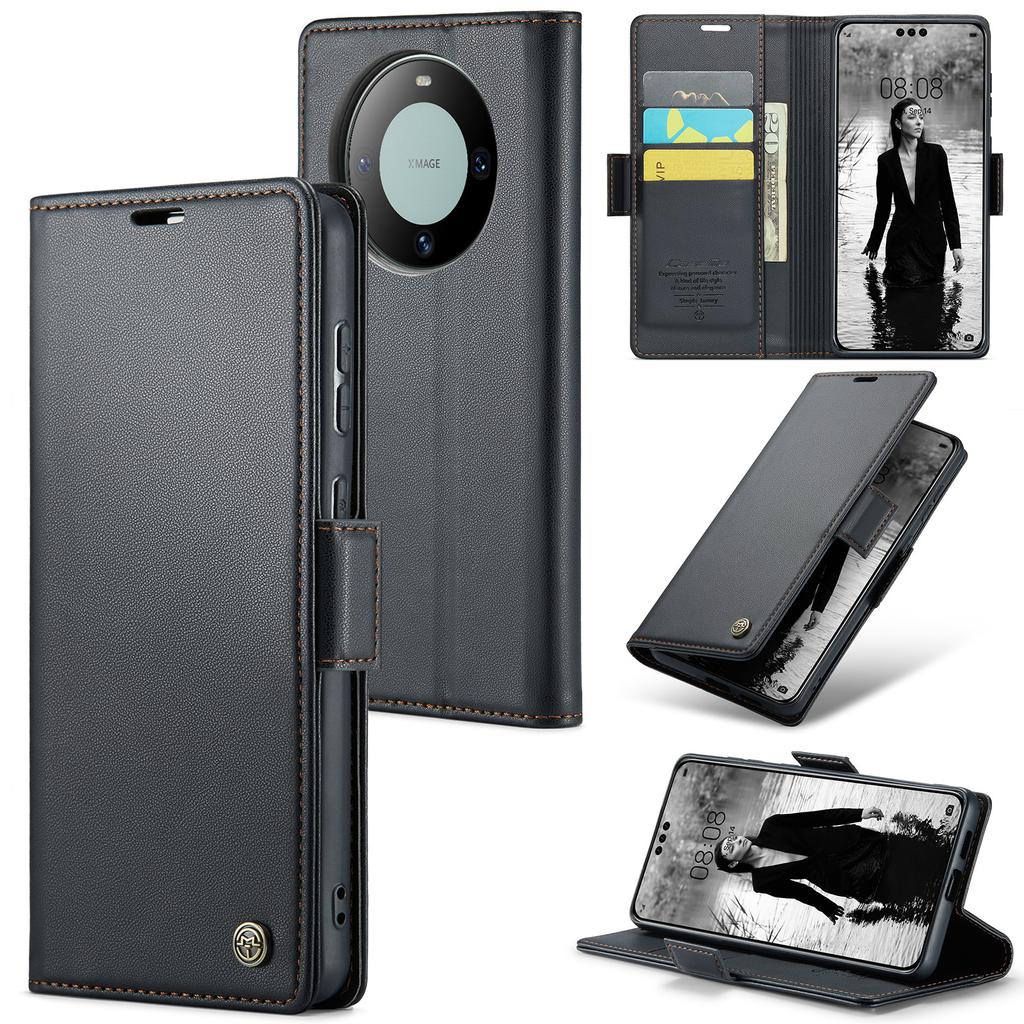 For Huawei Mate 60/ Mate 60 Pro/ Mate 60 Pro+  Wallet Function Premium PU Leather Phone Case