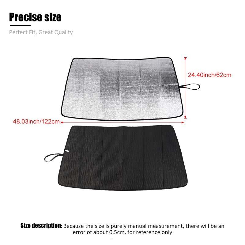 Parabrezza per auto Parasole per finestra Ombra pieghevole per visiera parasole adatta per Suzuki Jimny 2007-2017 Accessori per interni auto