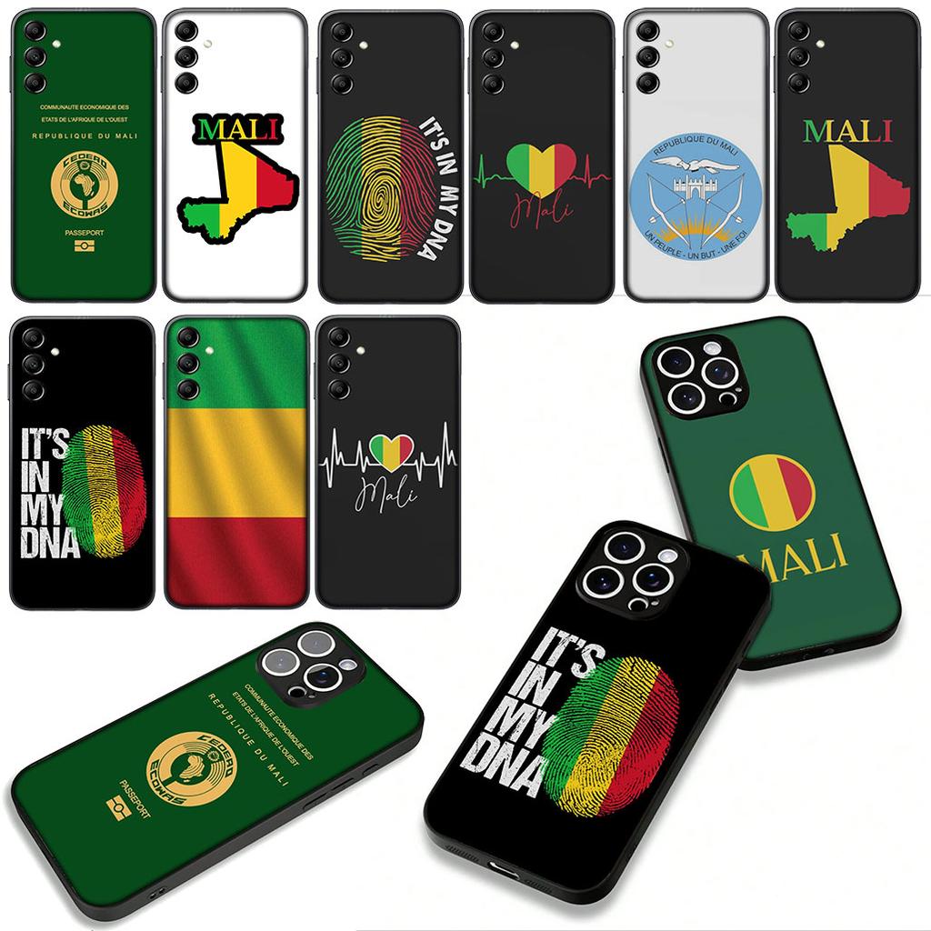 Phone Cover Mali Flag Map for Motorola Moto Edge 70 60 Fusion 40 NEO 20 Pro G Stylus G56 G96 G71 G73 G52 G41 G42 G50 G51 Case