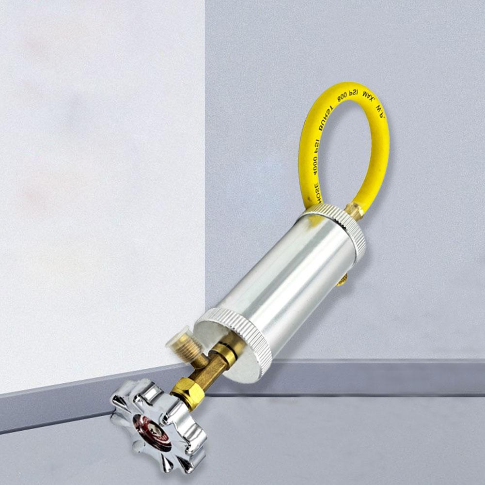 Auto Oil Dye Injector R12R R134A 1/4 Inch Sae Liquid Fuel Injector Liquid Coolant Filler Tube Air Conditioning Car Oil Injection
