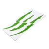 Light Green Eye Scar Mark, Scratch Shape Decal For Car Headlight Decoration