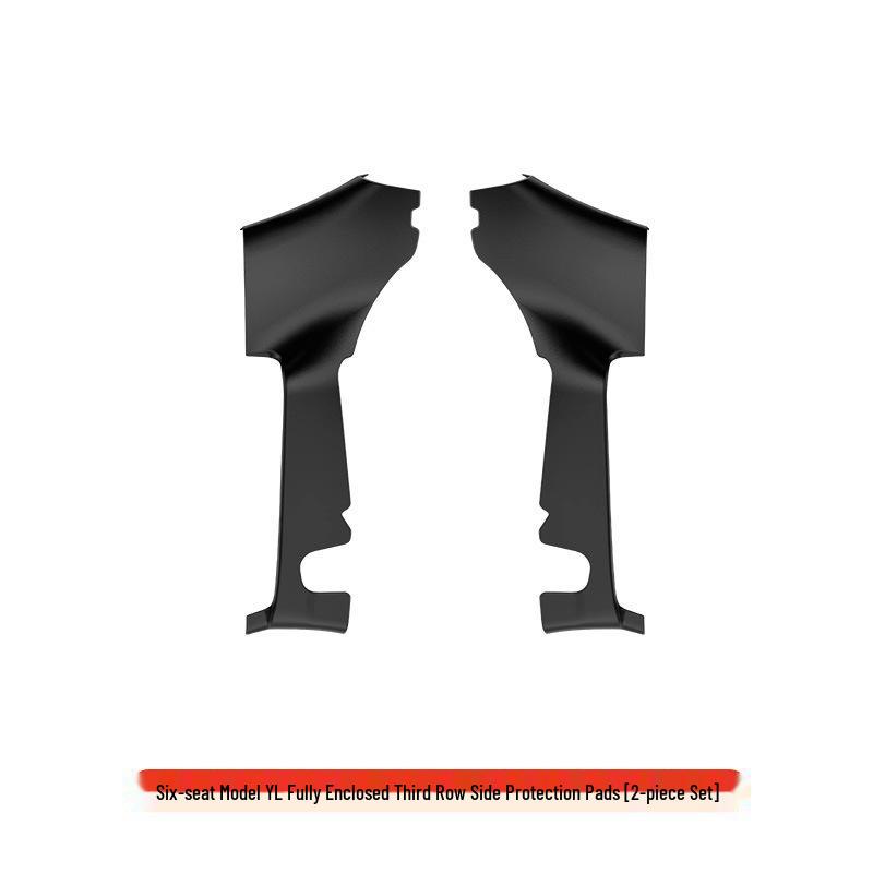 Tesla Model Y Six-Seater TPE Floor Mats Set: Includes Full Car Interior, Front and Rear Trunk Protection Mats.