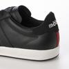 Mobus Men's Leather Sneakers, Genuine Leather, Sports, Casual, Walking Shoes with Built-in Functional Insole, Current Model VICTOR (Black, Size 25.5 c