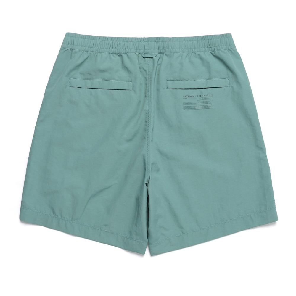 NATIONALGEOGRAPHIC N242Uhp906 Daily Woven Colorful Knee-Length Half Pants Jade